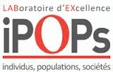 LabEx Individuals, Populations, Societies (iPOPs) logo institution